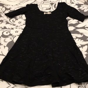 Girls black Hollister dress